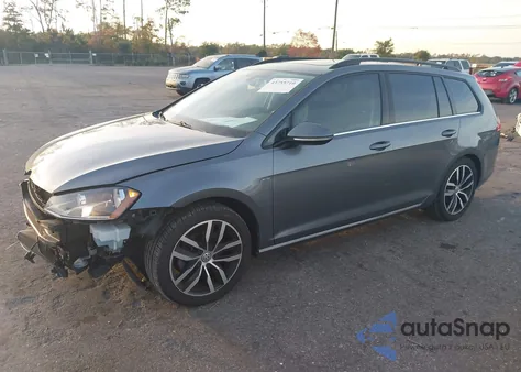 2016 Volkswagen Golf Sportwagen Tsi Limited Edition from USA, damaged, VIN 3VWC17AU5GM521336